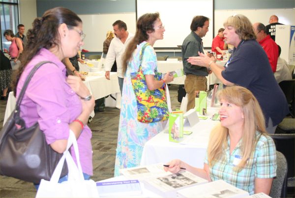 View of recent year's Business Resource Fair